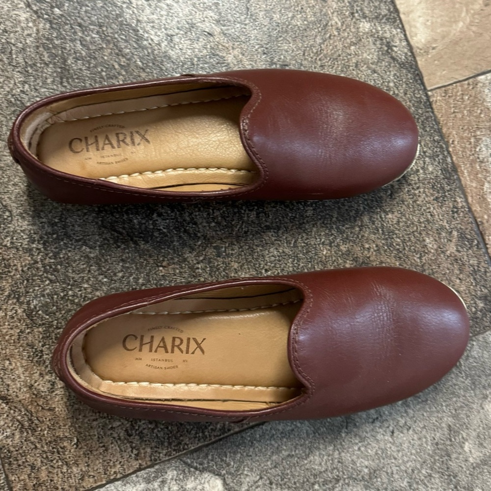Charix Handcrafted leather European shoes size 36